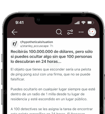 Reddit translation in action
