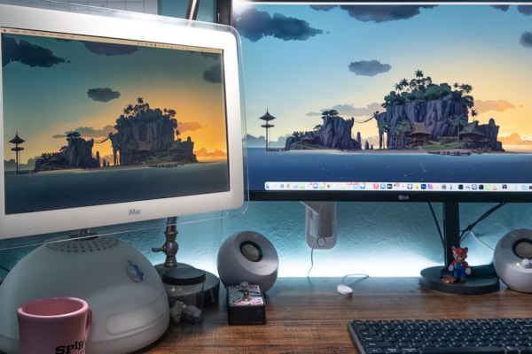 Turning an iMac G4 into an external monitor with the DockLite G4 mod