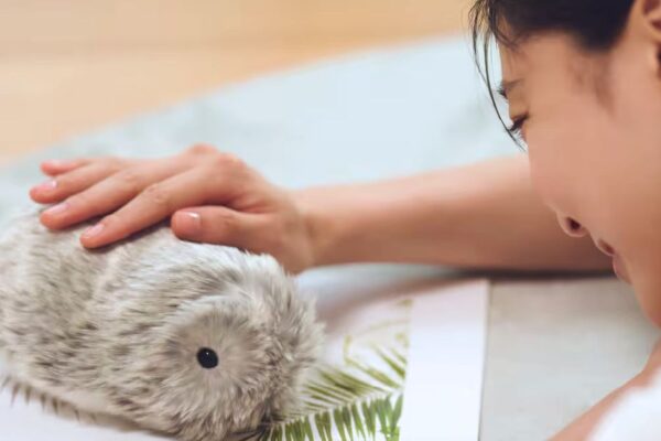 Casio made a furry robot designed to cuddle and calm you down