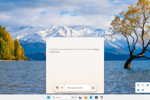 Microsoft is giving Copilot a new taskbar UI and keyboard shortcut on Windows