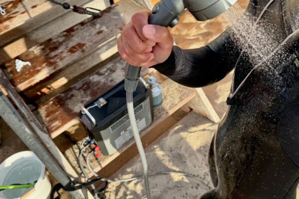 BougeRV water heater review: hot showers to go