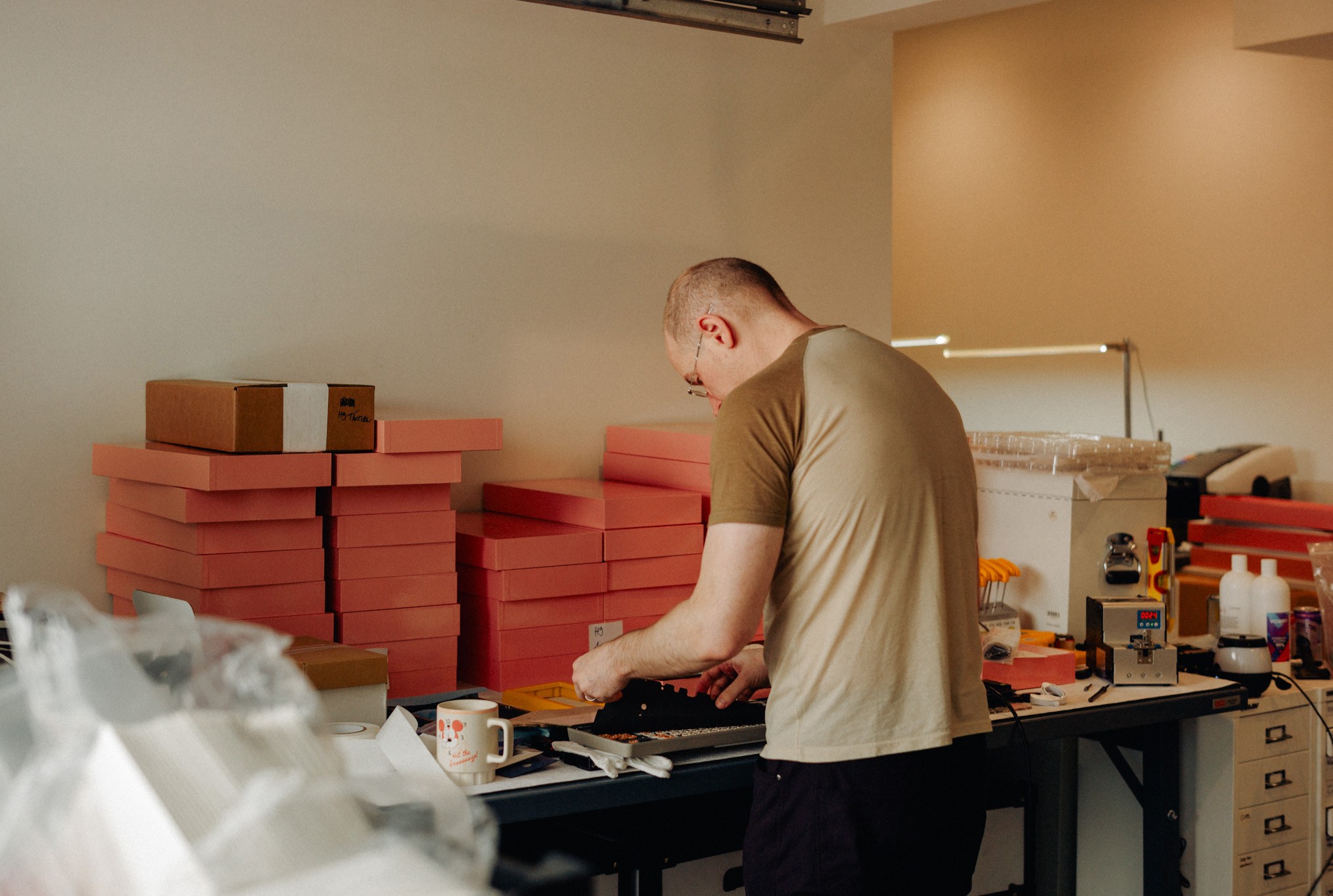 The Norbauer atelier (garage).