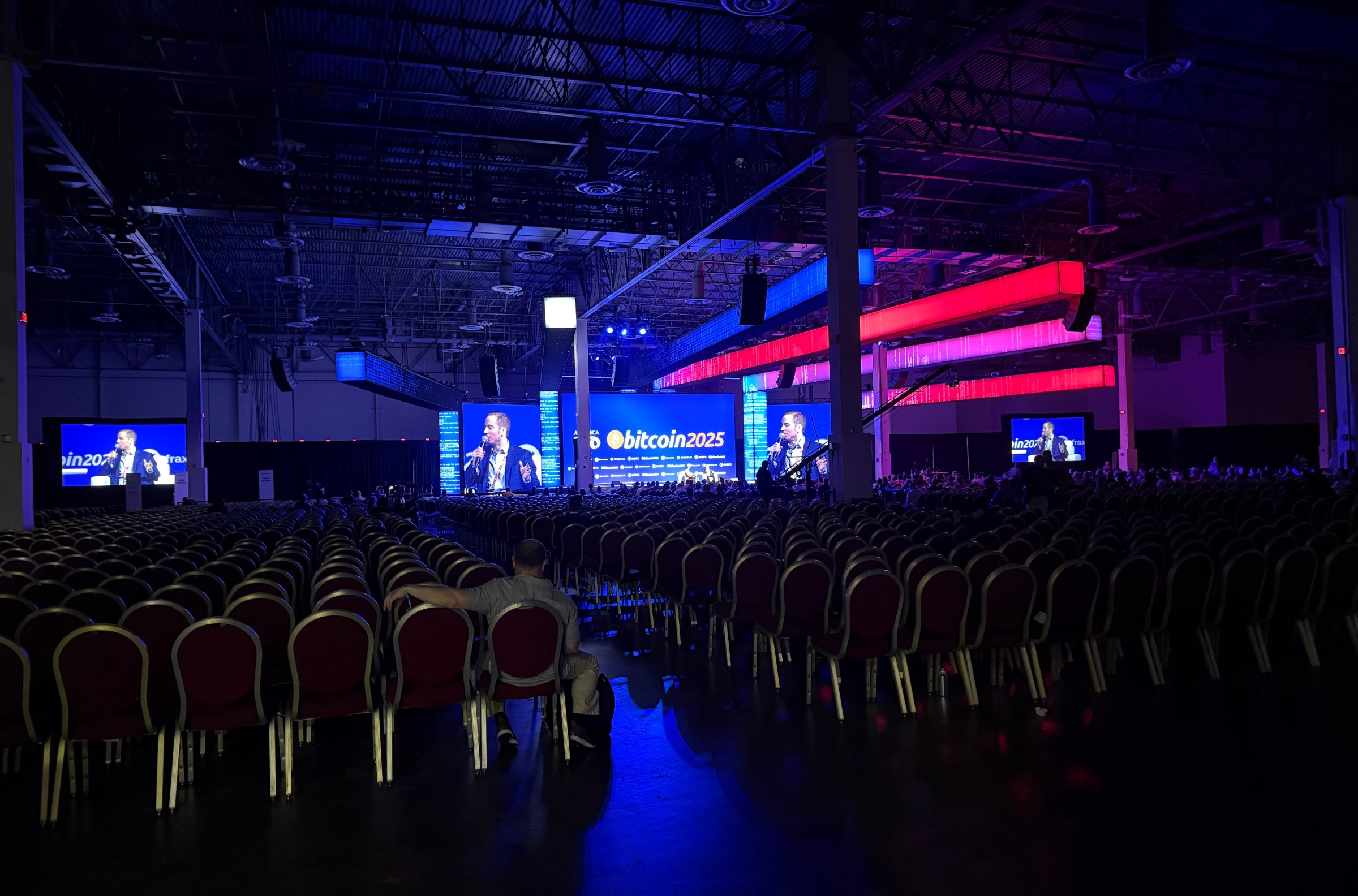 The Nakamoto Stage during Code + Country at the Bitcoin Conference.