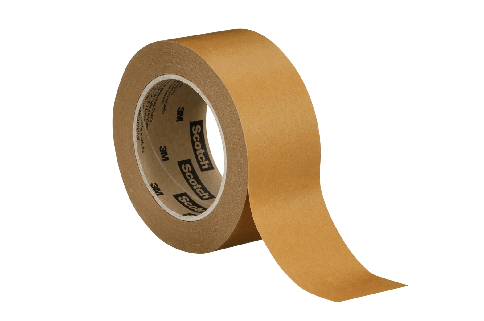 Roll of brown paper tape.