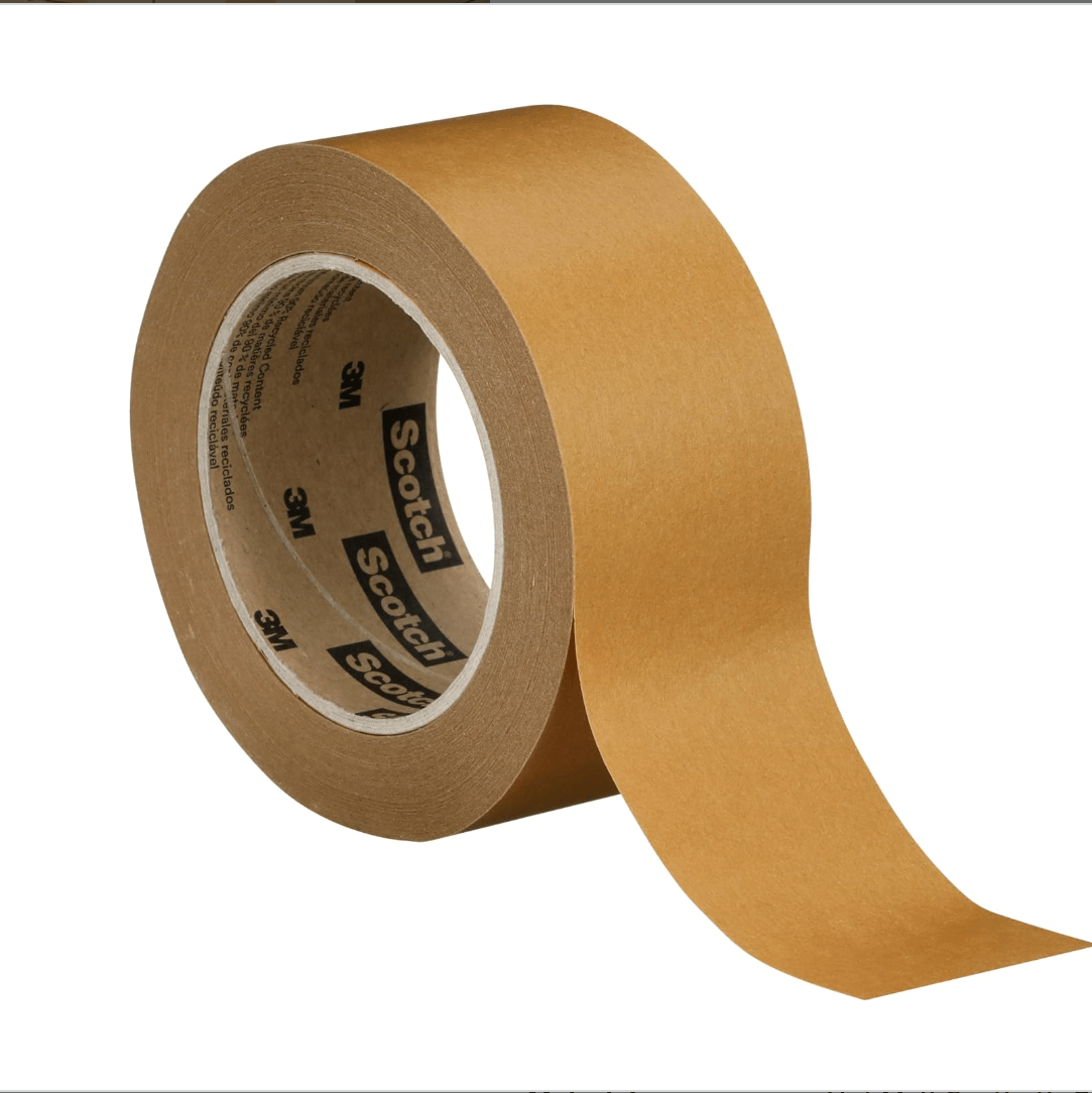 Roll of brown paper tape.