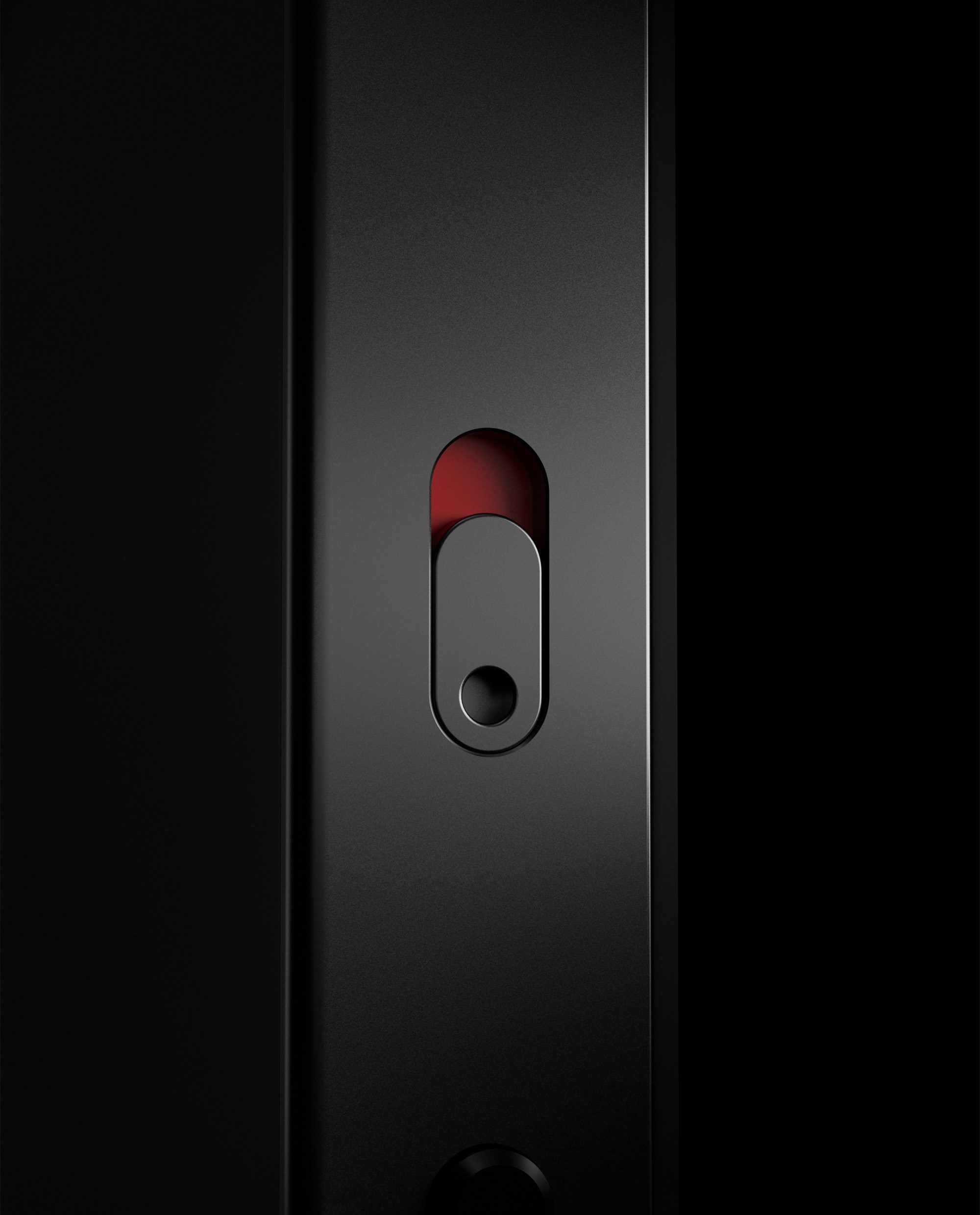 The UP Phone has one relatively unique hardware feature: a kill switch that physically cuts power to the phone.