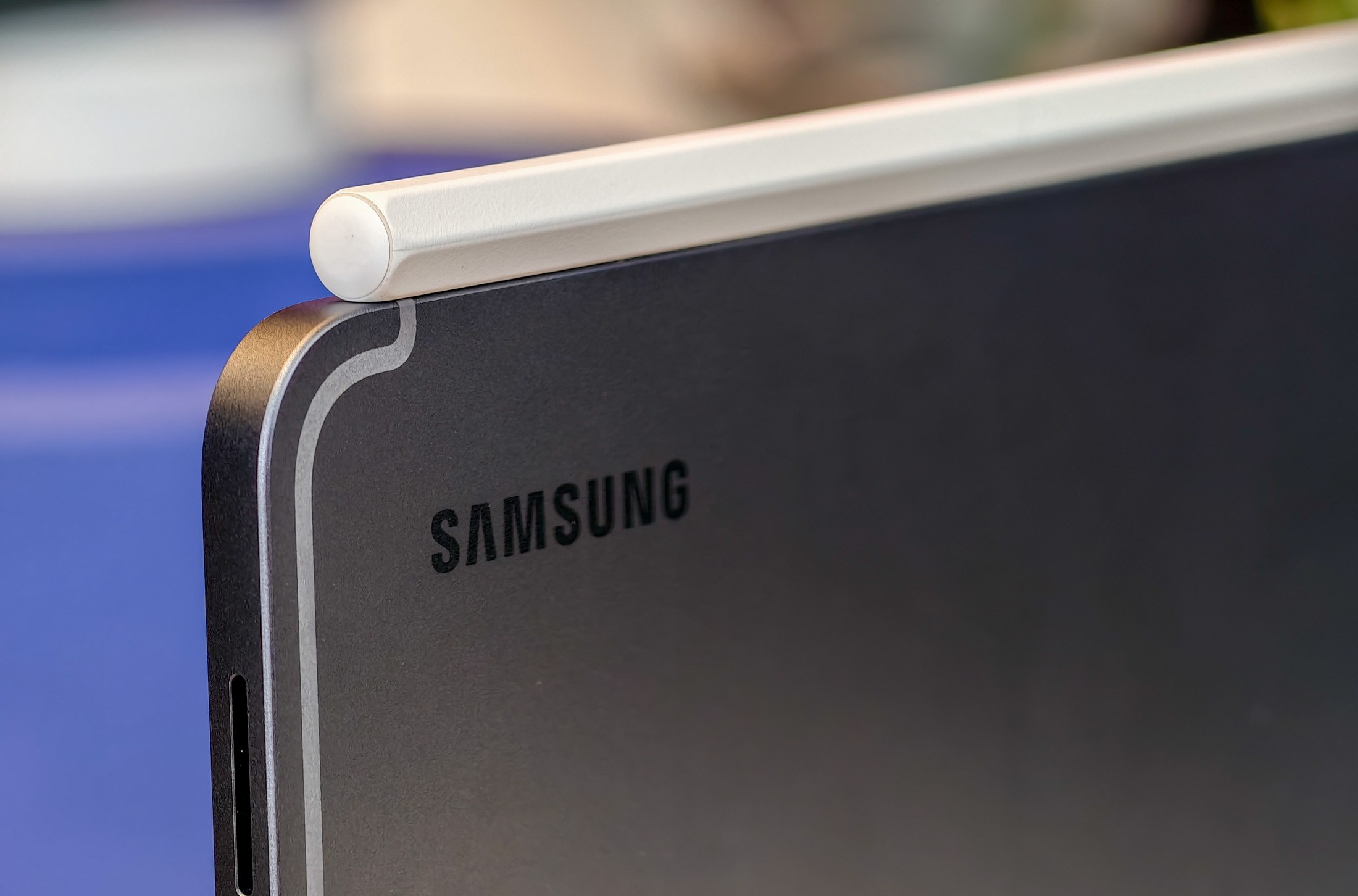 Samsung Galaxy Tab S11 with S Pen attached