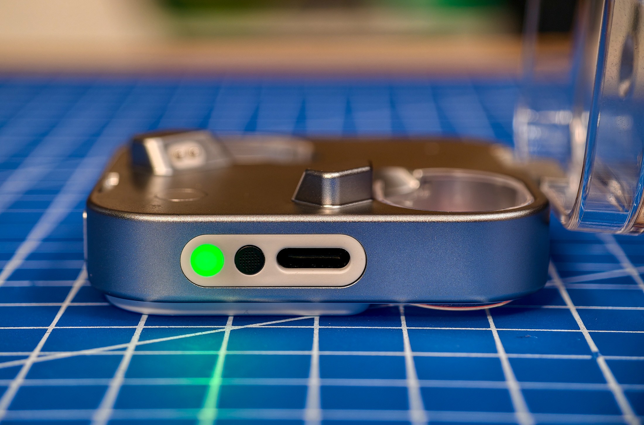 Nothing Ear 3 Super Mic light on