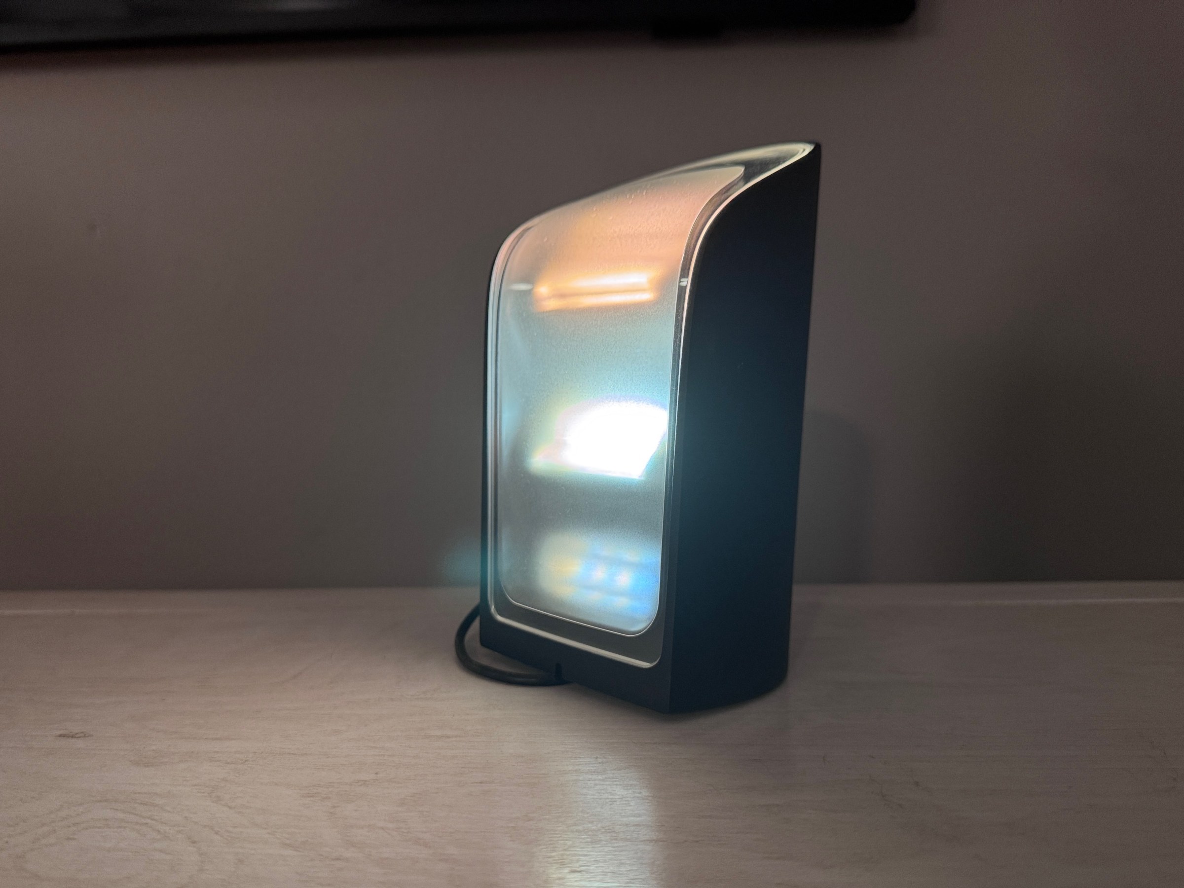 <em>The Wall Washer has three LED banks.</em>